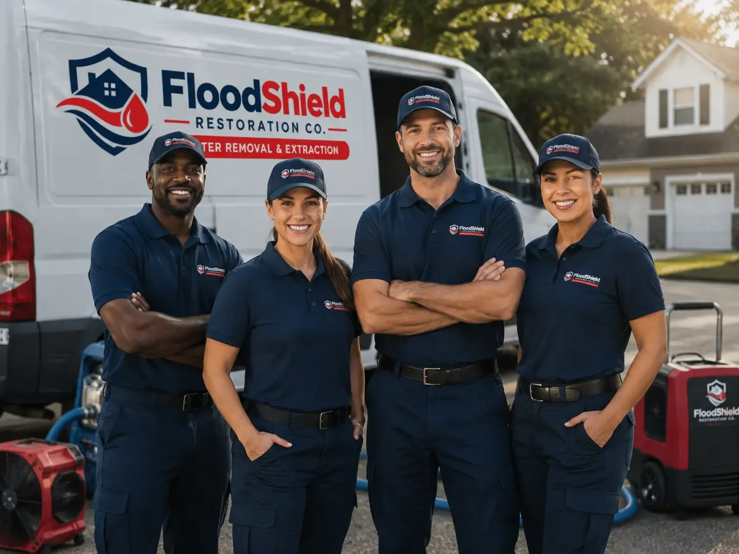 Flood Damage Restoration company in Moorland, IA